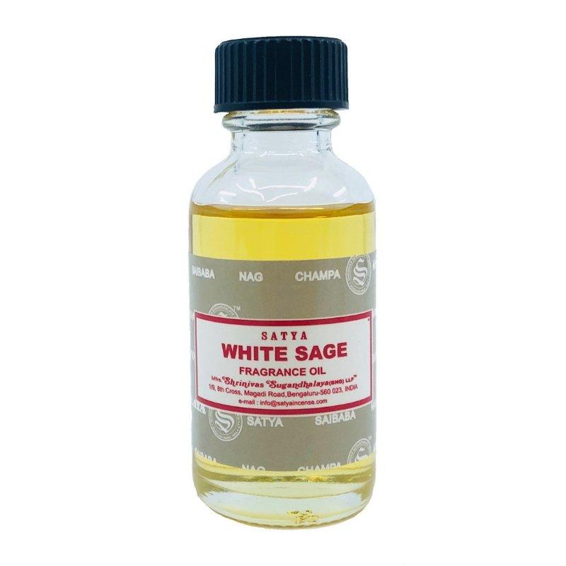 Satya Fragrance Oil - White Sage (30mL Bottle)